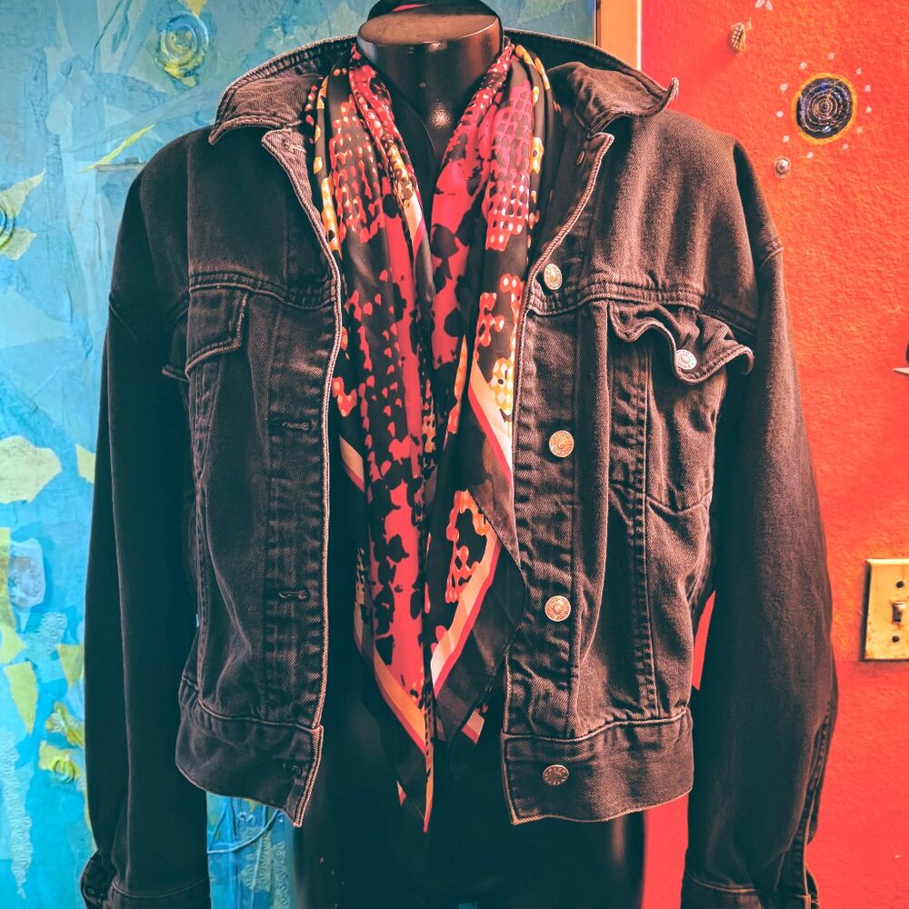 Vintage Jean Jacket - Moto